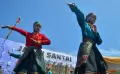 Pementasan Randai Mandabua Ombak di Pantai Purus Padang