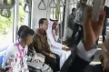 Presiden Jokowi Ajak Dubes Naik MRT Menuju Lokasi HUT ke-56 ASEAN