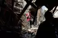 Diledakkan Tentara Israel, Rumah Hancur Berantakan di Palestina