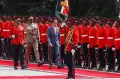 Tiba di Kenya, Presiden Jokowi Cek Barisan Militer Kehormatan