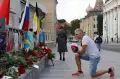 Karangan Bunga di St Petersburg Kenang Bos Wagner Yevgeny Prigozhin