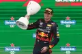 Juara di Tengah Hujan Deras dan Bendera Merah, Verstappen Samai Rekor Vettel