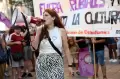 Buntut Ciuman Kontroversial, Ratusan Demonstran Tuntut Rubiales Mundur