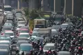 Potret Kemacetan Imbas Penutupan Jalan Protokol