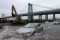 Dihantam Banjir Bandang, Kota New York Umumkan Keadaan Darurat