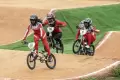 BMX Putri Indonesia Raih Emas Asian Games 2022