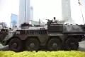 Sangar, Begini Penampakan Deretan Kendaraan Tempur TNI saat Konvoi di Jalanan Ibu Kota