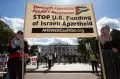 Unjuk Rasa Pro Palestina di Gedung Putih Minta AS Stop Dukung Israel