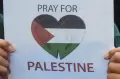 Siswa SD Gelar Doa Bersama untuk Palestina