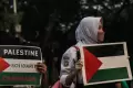 Salat Gaib di Aksi Solidaritas Palestina