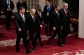 Sesi Foto Forum Sabuk dan Jalan, Presiden Jokowi di Samping Putin dan Xi Jinping