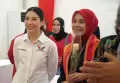 Angela Tanoesoedibjo Dampingi Siti Atikoh Jelang Pendaftaran Ganjar dan Mahfud ke KPU