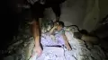 Setengah Badan Tertimbun Reruntuhan, Bocah Palestina Ini Selamat dari Gempuran Udara Israel