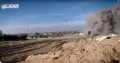 Gempuran Roket Hamas Sergap Konvoi Kendaraan Militer Israel di Gaza Utara