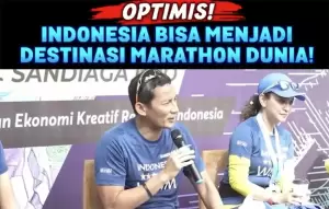Ciptakan Lapangan Kerja, Sandiaga Uno Bakal Gelar Maraton Berkelas Dunia di Indonesia