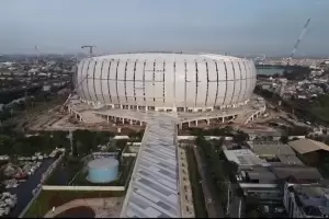 Proyek Pembangunan Jakarta International Stadium Capai 93,85%