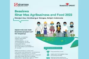 Beasiswa Sinar Mas Agribusiness and Food 2022 Buka Pendaftaran, Ini Syaratnya