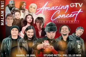 Malam Ini! Mulan & Dani Berkolaborasi Menyentuh Hati di Panggung Amazing Concert Kangen Dewa 19 di GTV