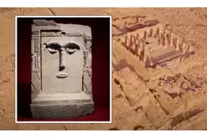 Arkeolog Temukan Berhala Bermata Satu di Kota Kuno Petra