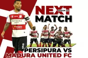 Covid-19 Tunda Laga Persipura vs Madura United