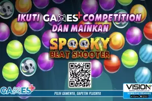 Ikuti Games+ Competition dan Game Mainkan Spooky Beat Shooter!