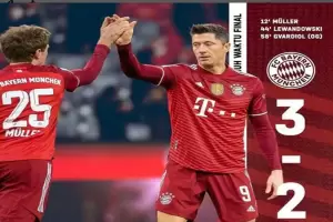 Hasil Bayern Muenchen vs RB Leipzig: Drama 5 Gol di Allianz Arena