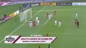 Sore ini! China vs Korea Selatan di Partai Puncak AFC Women’s Asian Cup 2022, LIVE di iNews