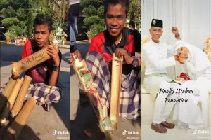 Viral! Demi Pinang sang Pacar, Pria Malaysia Ini Kumpulkan Biaya Nikah di Celengan Bambu 3 Tahun