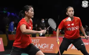 Febriana/Amalia Tumbang, Korsel Imbangi Indonesia 1-1