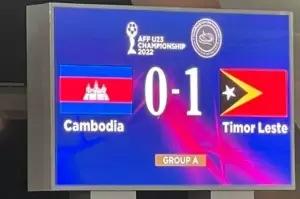 Hasil Piala AFF U-23: Kejutan! Timor Leste ke Semifinal Usai Gasak Kamboja