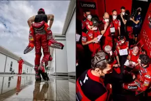 Ducati Patok Juara Dunia MotoGP 2022, Pundak Francesco Bagnaia Bakal Terasa Berat