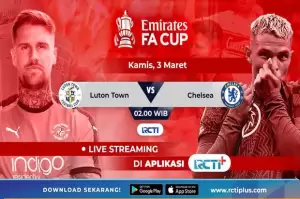 Link Streaming Live RCTI Plus Chelsea vs Luton Town
