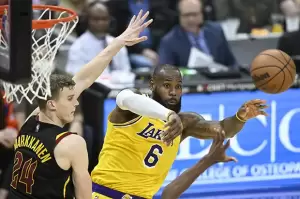 Hasil Lengkap NBA, Selasa (22/3/2022): Lebron James Ngamuk, Lakers Hancurkan Cavs