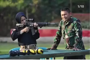 Profil AKBP Melda Yanny, Istri Eks Kapolres Jakarta Utara yang Jago Menembak