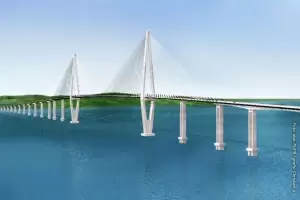Jembatan Terpanjang di Atas Laut Rp13,6 Triliun Siap Dibangun
