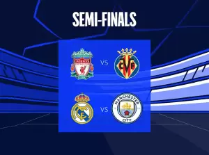 Semifinal Liga Champions 2021/2022: Real Madrid vs Manchester City, Liverpool vs Villarreal