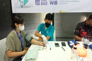 Warga Apresiasi Sentra Vaksinasi Booster MNC Peduli-TNI AU Menjelang Mudik Lebaran