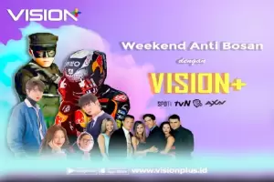 Nikmati Weekend Anti Bosan dengan Vision+, Ada True Beauty, Friends hingga MotoGP Portugal