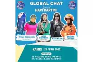 Tebar Semangat Kartini, Global Radio Hadirkan Para Perempuan Spesial Inspiratif