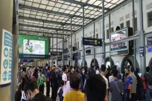 PT KAI Catat Sudah 40.900 Pemudik Turun di Stasiun Daop 1 Jakarta