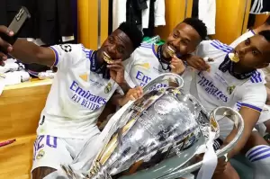 Vinicius Jadi Pahlawan di Liga Champions, Real Madrid Sodori Kontrak Baru Rp3,1 Miliar Per Pekan