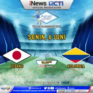 LIVE di iNews dan RCTI+! Sama-sama Kalah dari Komoro, Saksikan Jepang vs Kolombia di Toulon Tournament 2022