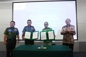 Salurkan Beasiswa Pendidikan 3T, Universitas Pertamina Gandeng TNI AD