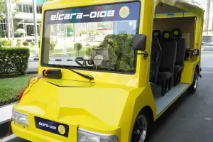 UNJ Luncurkan Mobil Listrik Elcara-0108, Transportasi Kampus  Ramah Lingkungan