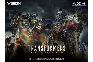 Rekomendasi Film Akhir Pekan Vision+, Saksikan Transformers: Age of Extinction