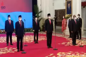 Riwayat Pendidikan 2 Menteri dan 3 Wamen yang Dilantik Presiden Jokowi
