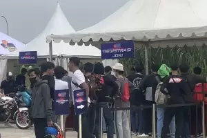 Street Race di Bekasi, Antrean Pendaftaran Joki Balap Motor Mengular