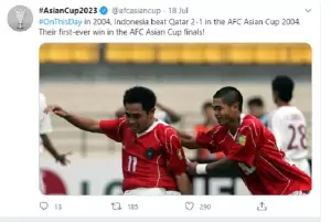Rekor dan Statistik Timnas Indonesia dalam 4 Edisi Piala Asia, Salah Satunya Gol Terindah