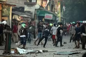 Tawuran di Bogor Diduga Pakai Bom Molotov