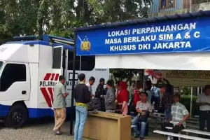 Lokasi Layanan SIM Keliling di Jakarta dan Tangerang Selatan Hari Ini